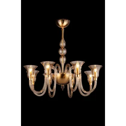 Picture Stylish Murano glass chandelier - Lucevetro