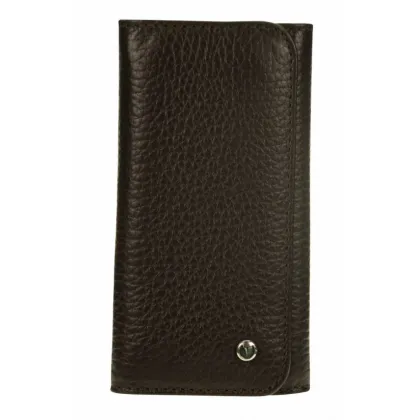 Zdjęcie Eleganckie etui/brelok na klucze w brązowym kolorze