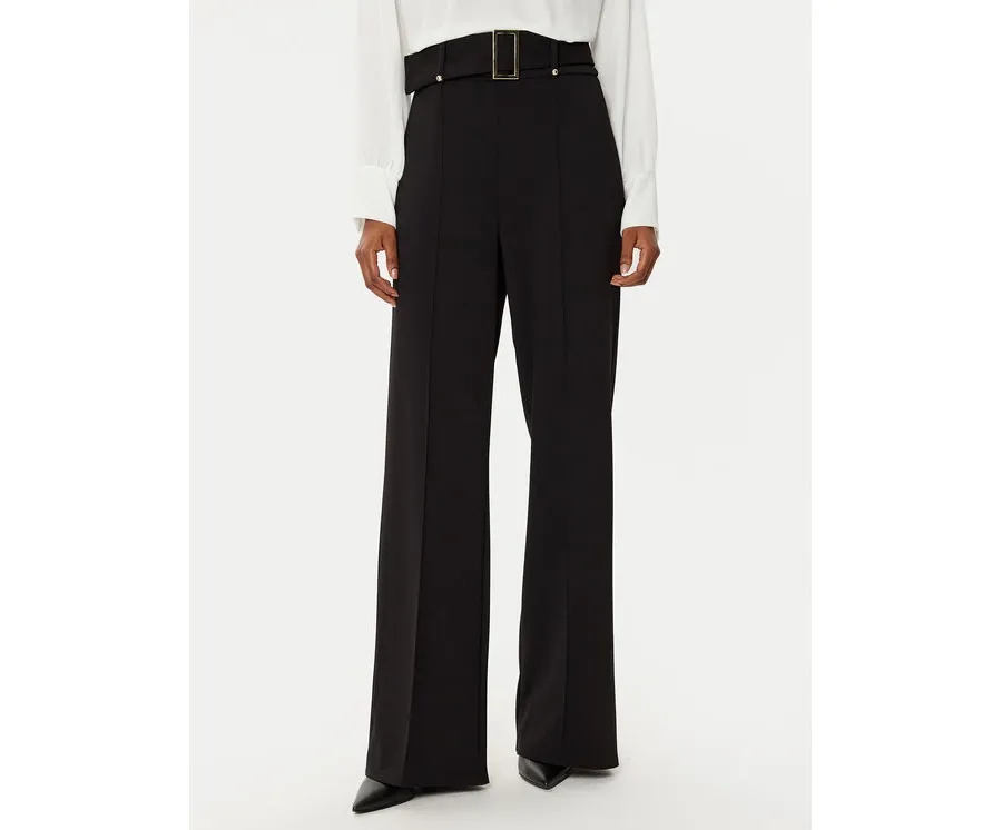 obrazek 1 Rinascimento Spodnie materiałowe CFC0121912003 Czarny Regular Fit