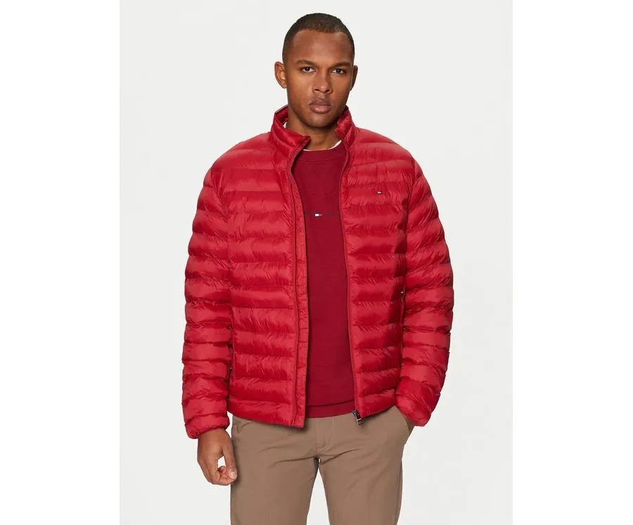 obrazek 1 Tommy Hilfiger Kurtka przejściowa MW0MW37634 Czerwony Regular Fit