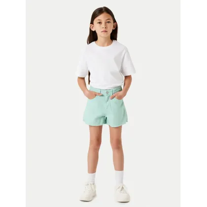 Zdjęcie NAME IT Szorty jeansowe Rose 13239003 Niebieski Mom Fit