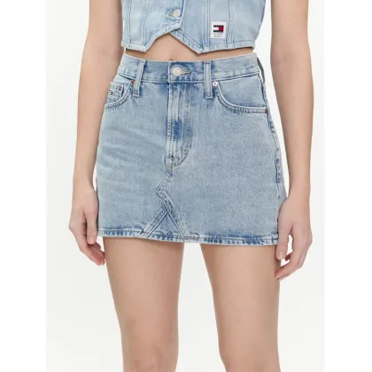 Zdjęcie Tommy Jeans Spódnica jeansowa Izzie DW0DW17674 Niebieski Regular Fit
