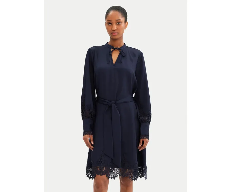 obrazek 1 Bruuns Bazaar Sukienka codzienna Felicia BBW4269 Granatowy Loose Fit