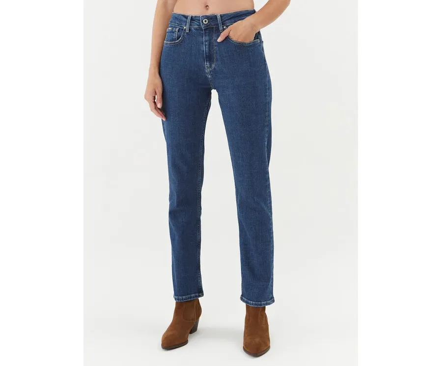 obrazek 1 Pepe Jeans Jeansy Mary PL204164 Granatowy Regular Fit