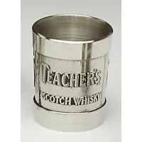 Zdjęcie Stylowa miarka do szkockiej whisky Teacher’s z cyny