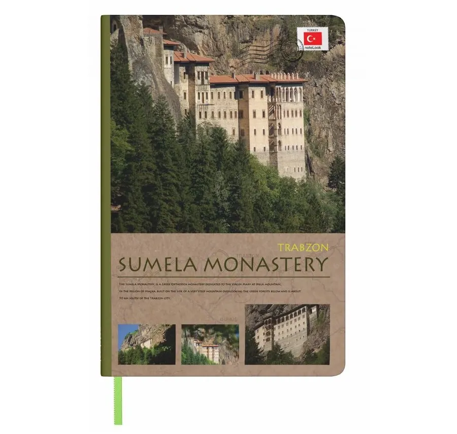 obrazek 2 Ekskluzywny notes w formacie A5, A6 - Sumela Monastery