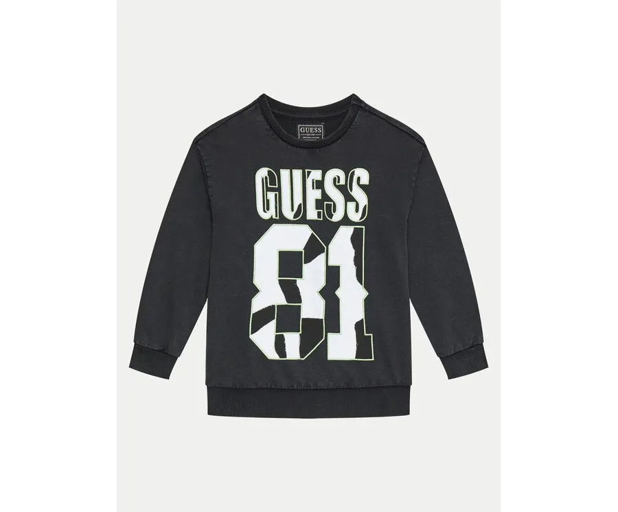 obrazek 1 Guess Bluza L4YQ08 KA6R4 Czarny Regular Fit