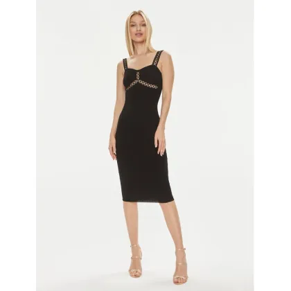 Zdjęcie Marciano Guess Sukienka dzianinowa 4GGK25 5634Z Czarny Bodycon Fit