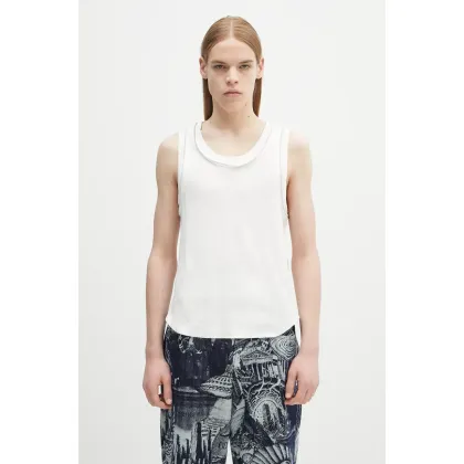Zdjęcie Undercover top bawełniany C/S kolor biały UC1E4803.1