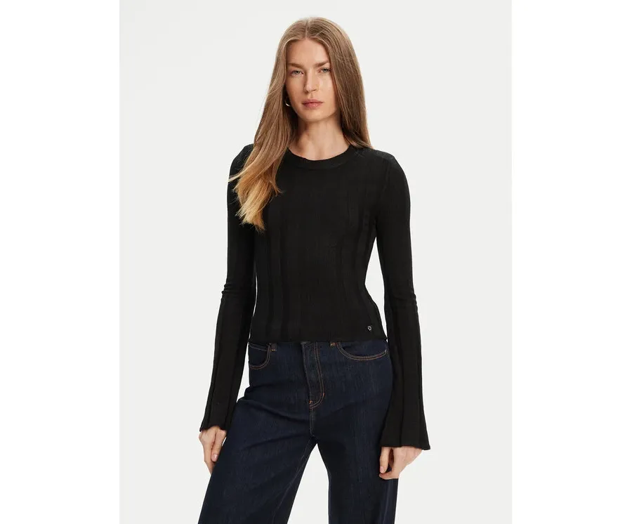 obrazek 1 Guess Sweter W5YR13 Z3OT0 Czarny Regular Fit