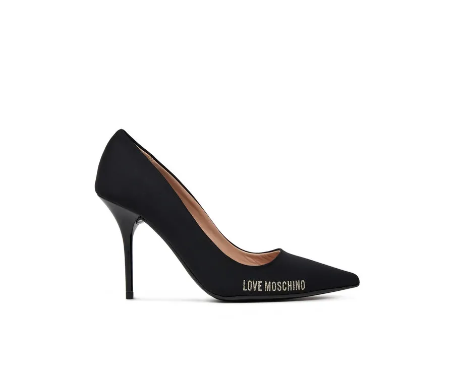 obrazek 1 LOVE MOSCHINO Szpilki JA10059G1MIM0000 Czarny