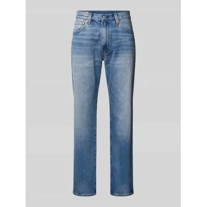 Zdjęcie Jeansy o kroju relaxed straight fit z 5 kieszeniami model ‘555’