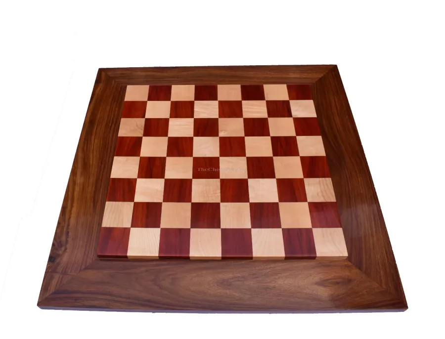obrazek 5 Prestiżowa szeroka plansza z drewna klonowego i padauk - The Chess Empire