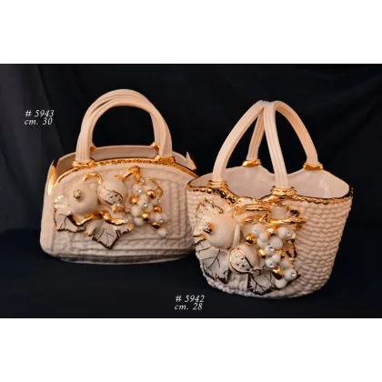 Picture Original decorations - ceramic baskets, bags