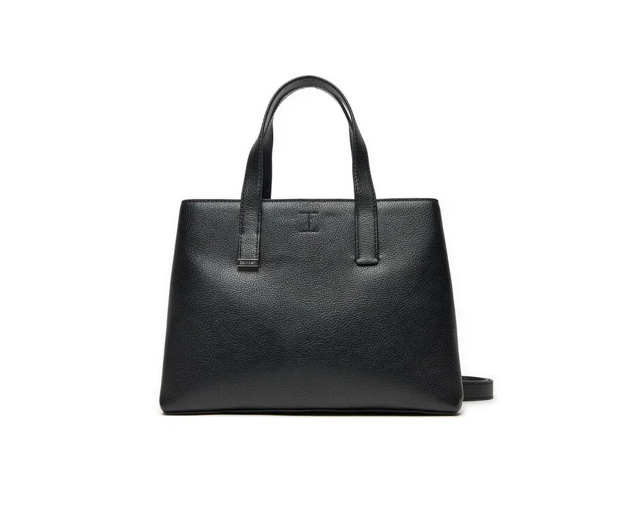 obrazek 1 Calvin Klein Torebka Ck Plaque Small Tote K60K612781 Czarny
