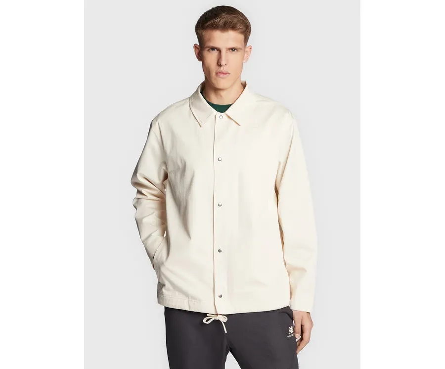 obrazek 1 New Balance Kurtka przejściowa Athletics Nature State MJ23552 Beżowy Relaxed Fit