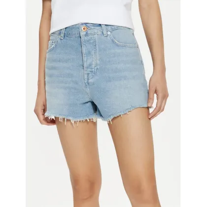 Zdjęcie Mustang Szorty jeansowe Carrie 1015223 Niebieski Regular Fit