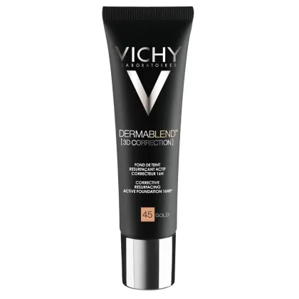 Zdjęcie Vichy Dermablend 3D Correction podkład wyrównujacy powierzchnię skóry 45 gold 30 ml