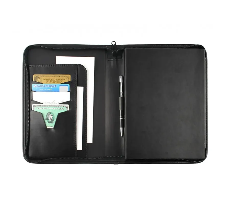 obrazek 2 Prestiżowy organizer 17x24 cm z planerem i kalendarzem - skóra garbowana roślinnie