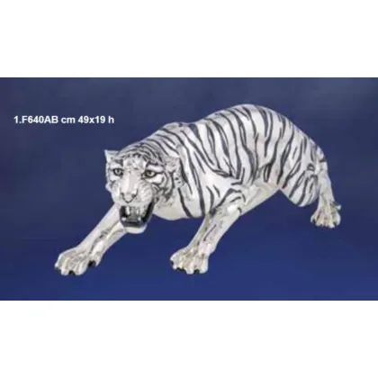 Zdjęcie Elegancki dekoracyjny trygrys w paski do salonu - ArtBe