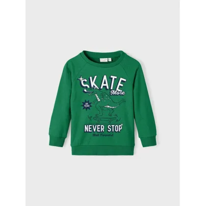 Zdjęcie NAME IT Bluza 13218863 Zielony Regular Fit