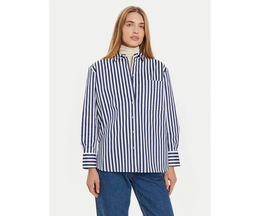 obrazek 1 Tommy Hilfiger Koszula Banker WW0WW43044 Niebieski Regular Fit