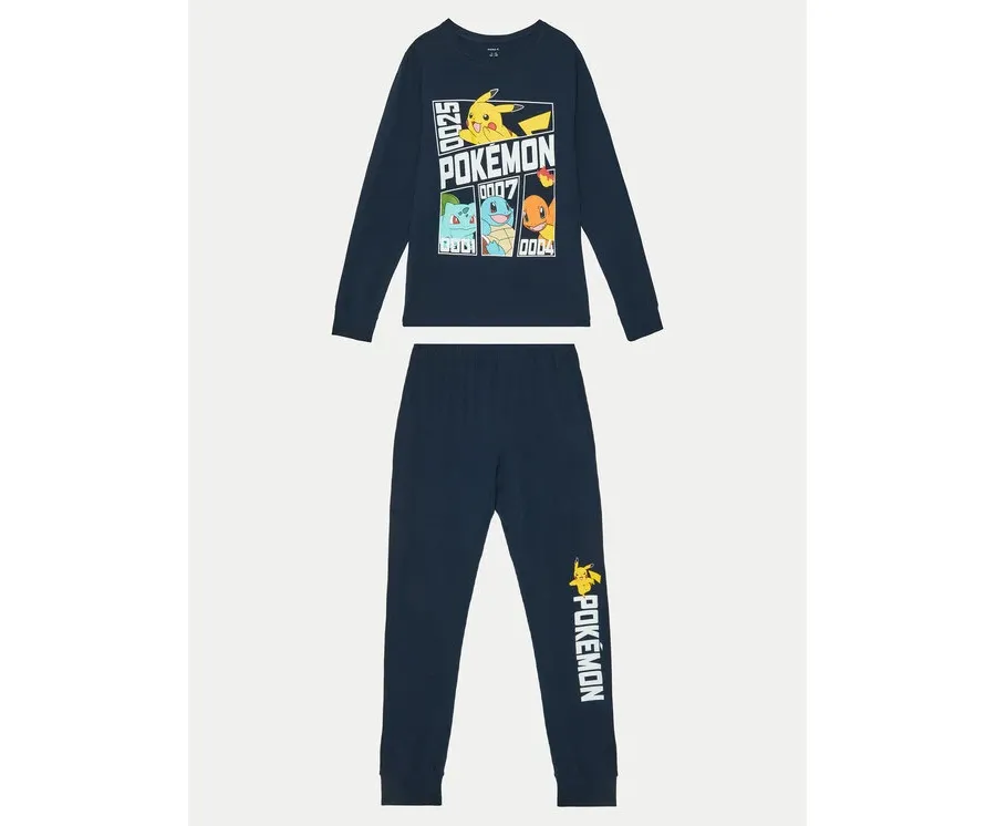 obrazek 1 NAME IT Piżama 13239101 Granatowy Regular Fit