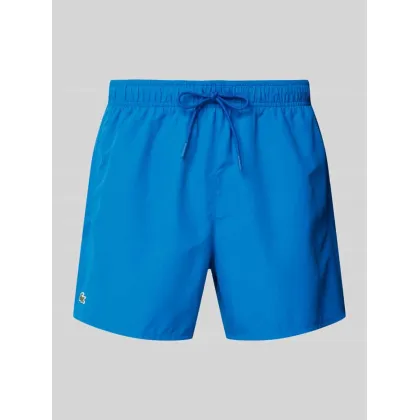 Zdjęcie Spodenki kąpielowe o kroju regular fit z naszywką z logo