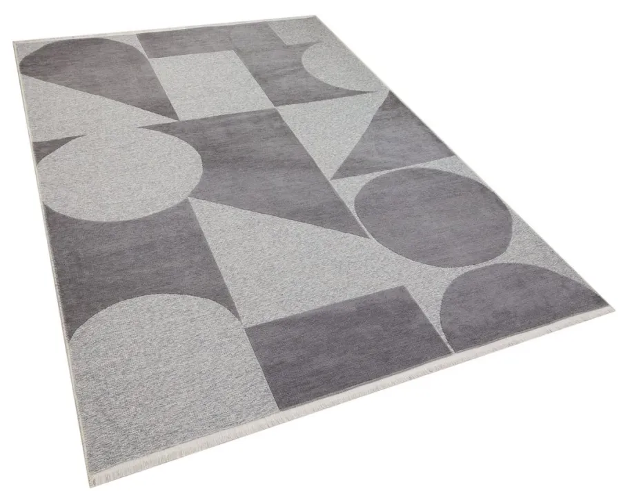 obrazek 3 Niesamowity dywan geometryczny Boucle w dwóch rozmiarach