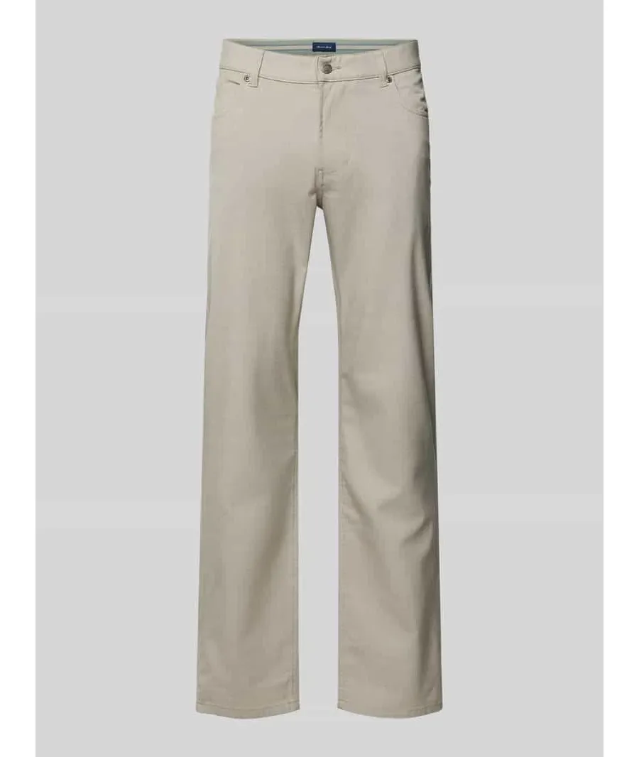 obrazek 1 Chinosy z prostą nogawką i 5 kieszeniami