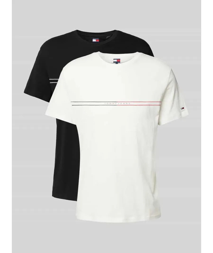 obrazek 1 Tommy Jeans Komplet 2 t-shirtów Entry Graphic DM0DM21902 Kolorowy Slim Fit