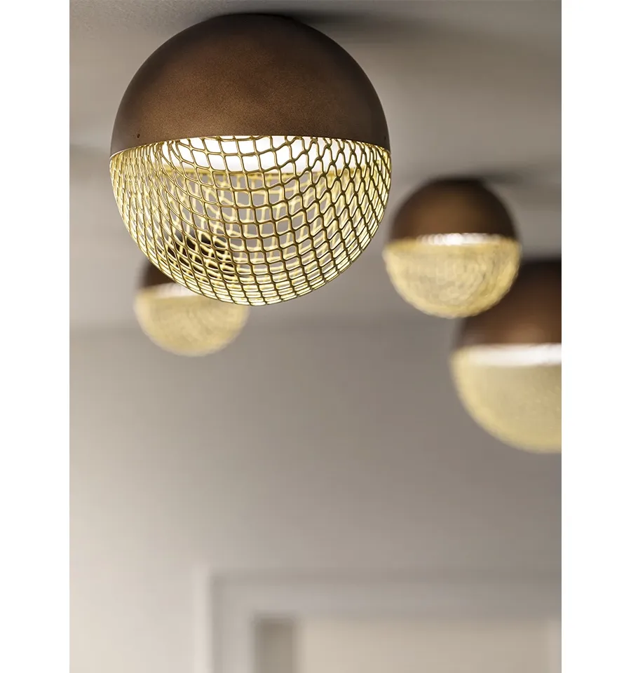 obrazek 1 Pionierska lampa sufitowa od włoskiego producenta