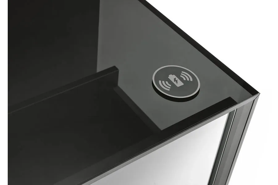 obrazek 4 Stolik wykonany z wędzonego szkła - Tonelli Design