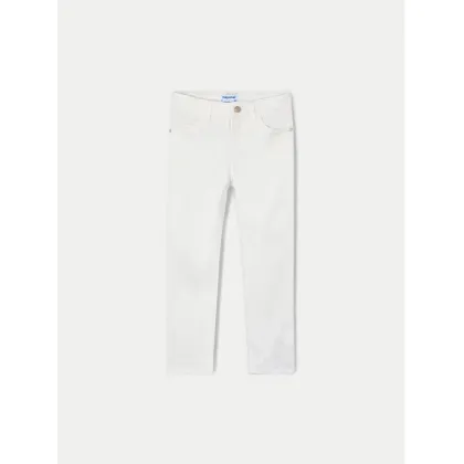 Zdjęcie Mayoral Spodnie materiałowe 3553 Écru Regular Fit