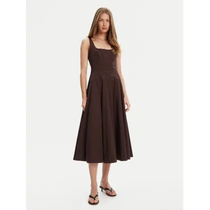 Zdjęcie STAUD Sukienka codzienna Wells R24F2101PO Brązowy Regular Fit