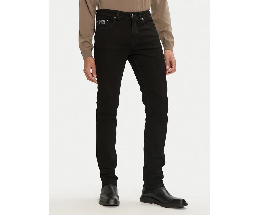 obrazek 1 Versace Jeans Couture Jeansy 77GAB5S0 Czarny Slim Fit