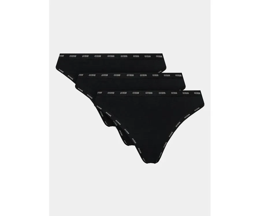 obrazek 1 Guess Komplet 3 par stringów O4GG13 K6YW1 Czarny