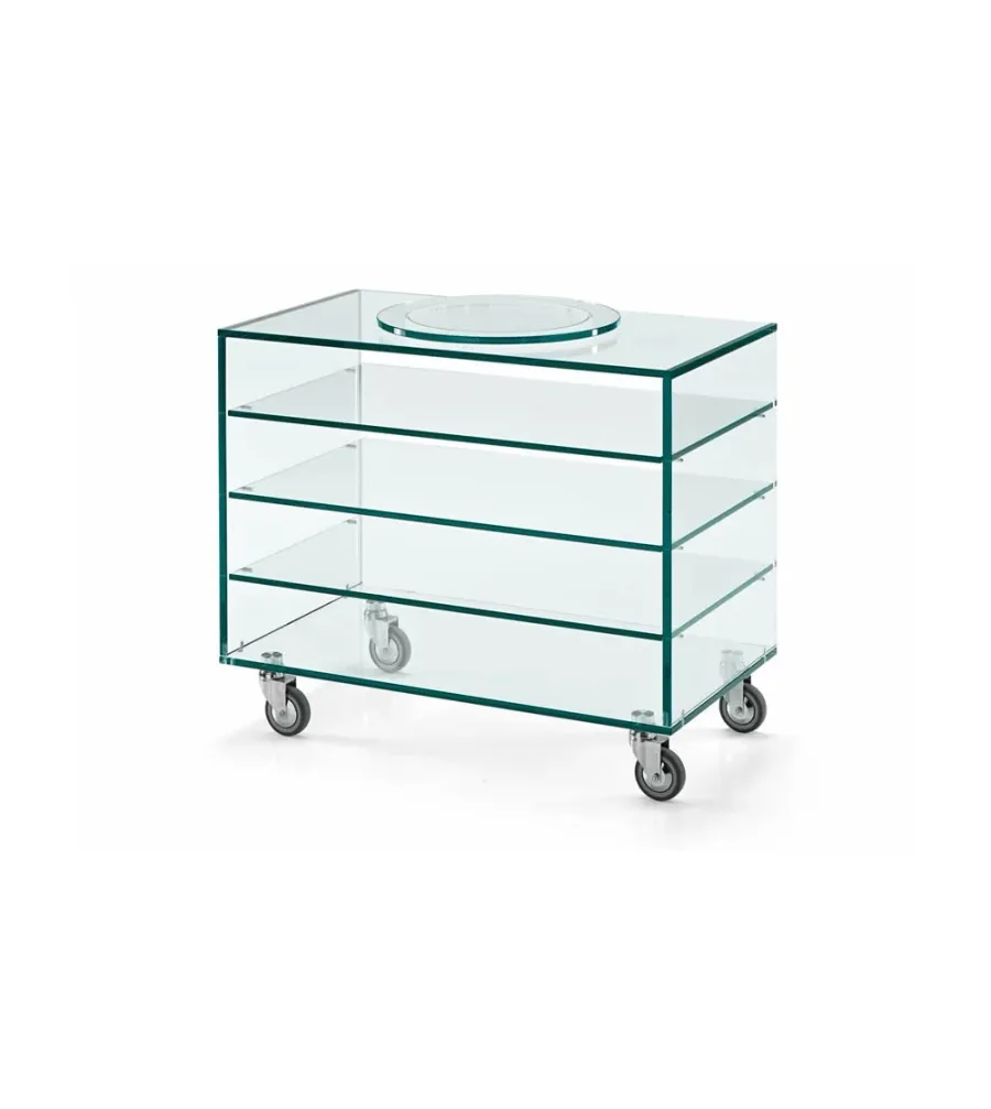obrazek 2 Nowoczesna szklana komoda do stylowych wnętrz - Tonelli Design