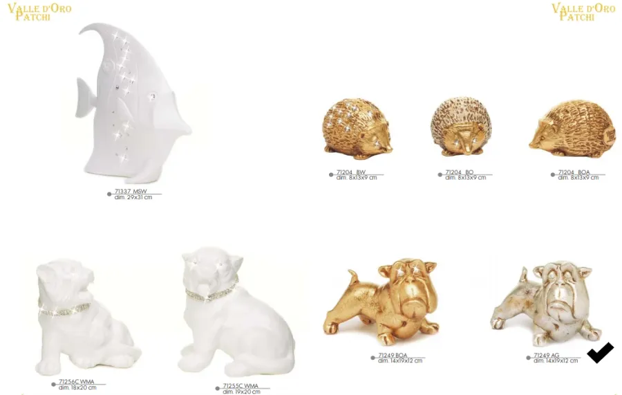 obrazek 1 Włoski, srebrny pies Sylvester - Valle d'oro Patchi