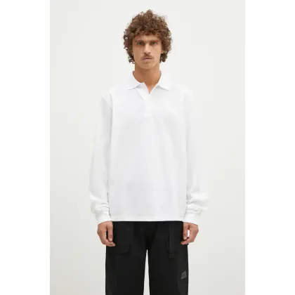 Zdjęcie 1017 ALYX 9SM longsleeve bawełniany kolor biały gładki AAMTS0485FA01