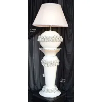 Zdjęcie Kolumna ceramiczna do salonu/duża lampa ozdobna