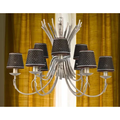 Zdjęcie Rewelacyjny żyrandol do eleganckiego gabinetu - Euro Lamp Art