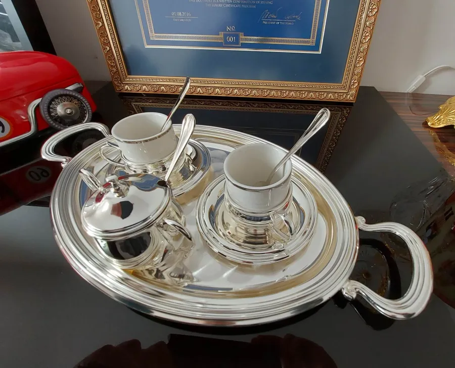 picture 3 Beautiful, silver coffee set