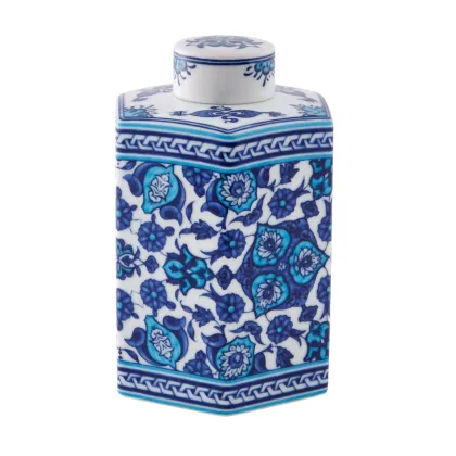 Picture Stylish bottle with a blue Turkish ornament - Vista Alegre