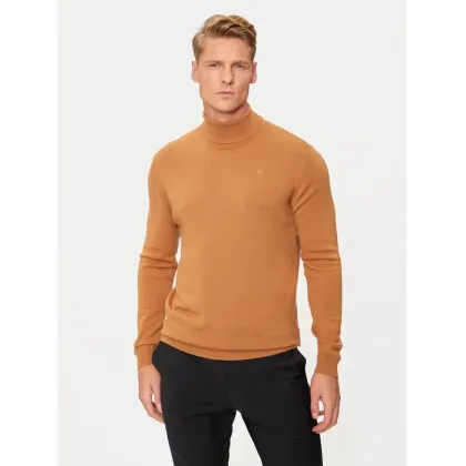 Zdjęcie KARL LAGERFELD Golf 655058 544399 Brązowy Regular Fit