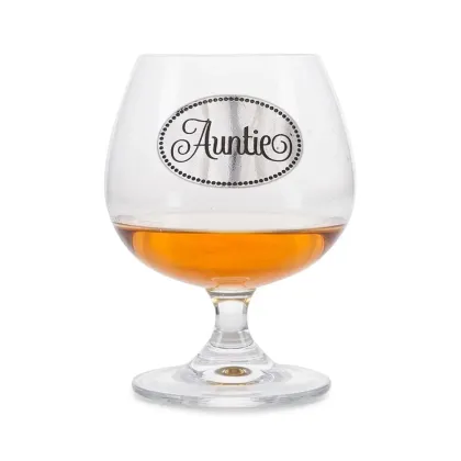 Zdjęcie Prezent dla wyjątkowej cioci - personalizowany kieliszek do brandy