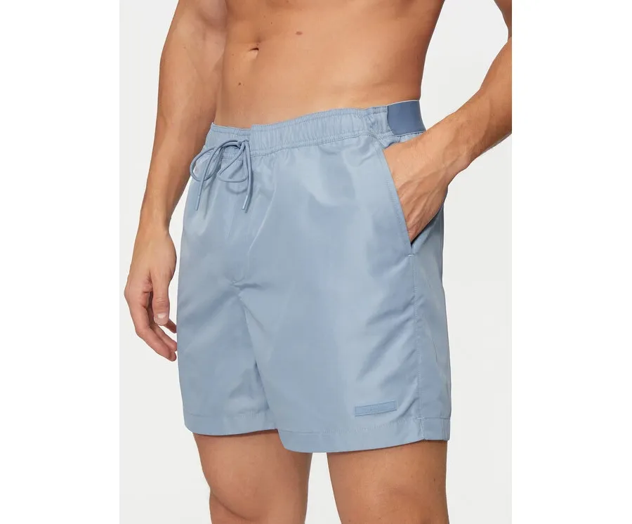 obrazek 1 Calvin Klein Swimwear Szorty kąpielowe KM0KM01082 Niebieski Regular Fit