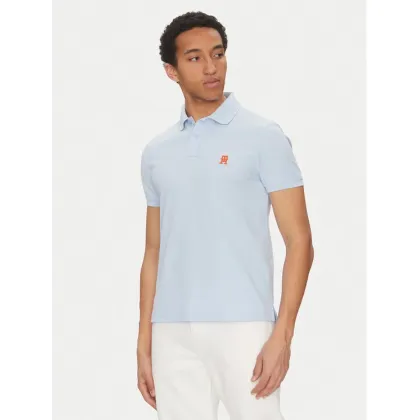 Zdjęcie Tommy Hilfiger Polo MW0MW33167 Błękitny Regular Fit