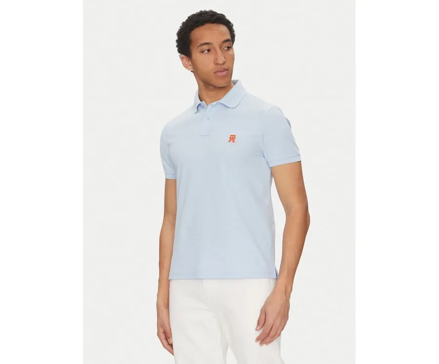 obrazek 1 Tommy Hilfiger Polo MW0MW33167 Błękitny Regular Fit