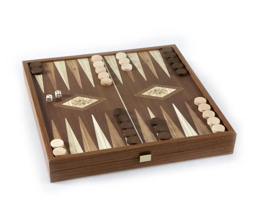 obrazek 2 Klasyczny zestaw 2 w 1 do gry w szachy oraz Backgammon - Constatntions Manopoulos